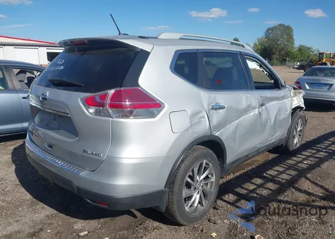 2015 Nissan Rogue Sl из США, поврежденный, VIN 5N1AT2MV1FC826436